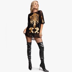 Tipsy Elves Sequin Halloween Costume Dress